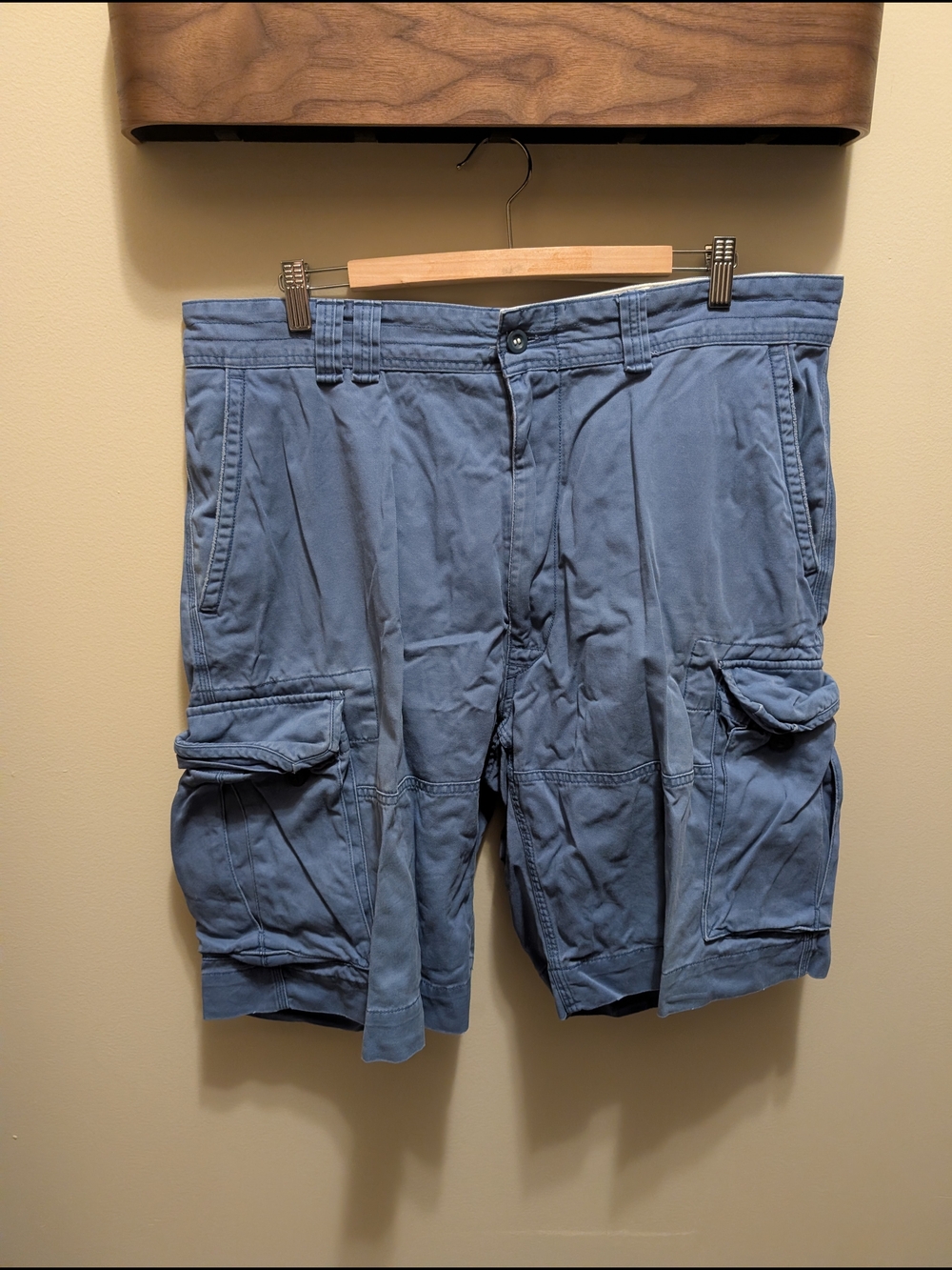 Ralph Lauren Men's Cargo Shorts in Slate Blue